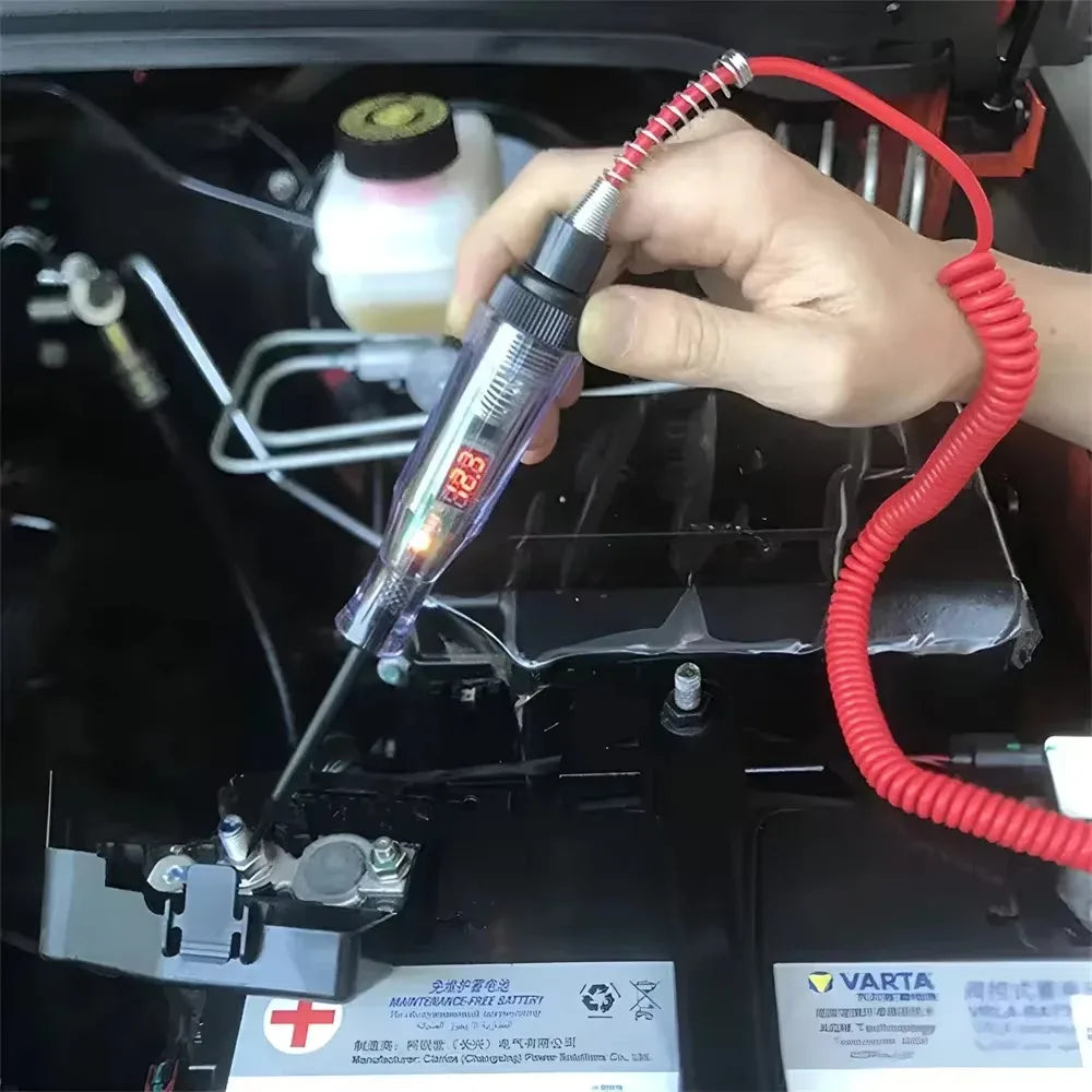 Automotive Test Light – Digital Voltmeter Probe, 5V-90V Range