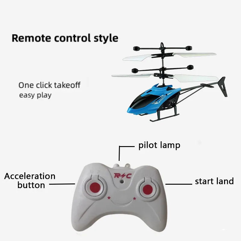Mini RC Drone for Kids – Crash-Resistant, Rechargeable