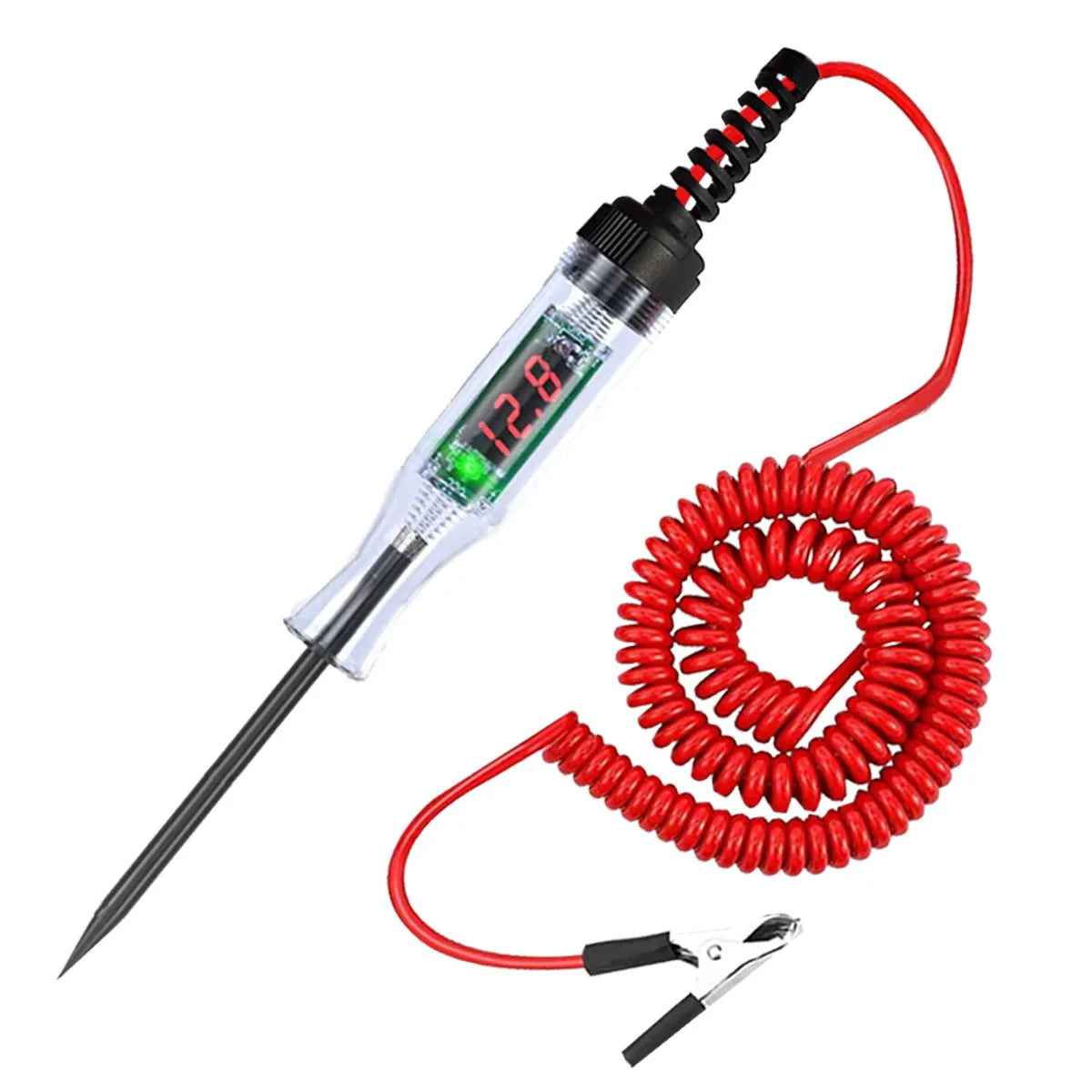 Automotive Test Light – Digital Voltmeter Probe, 5V-90V Range