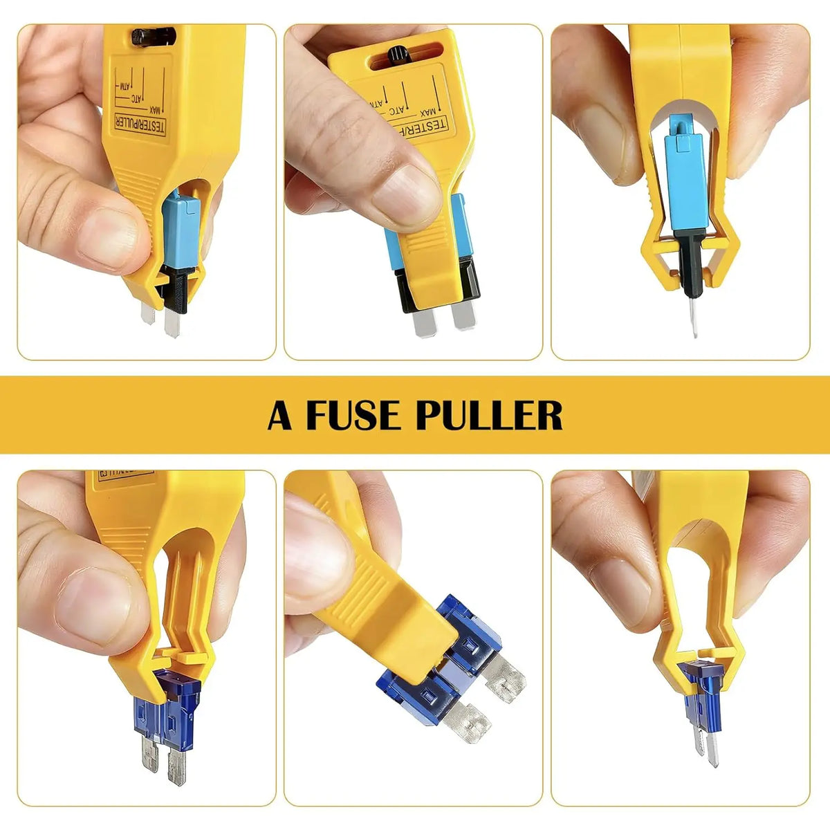 Automotive Fuse Tester & Puller – 24VDC, Fits MAX/ATC/ATM Fuses