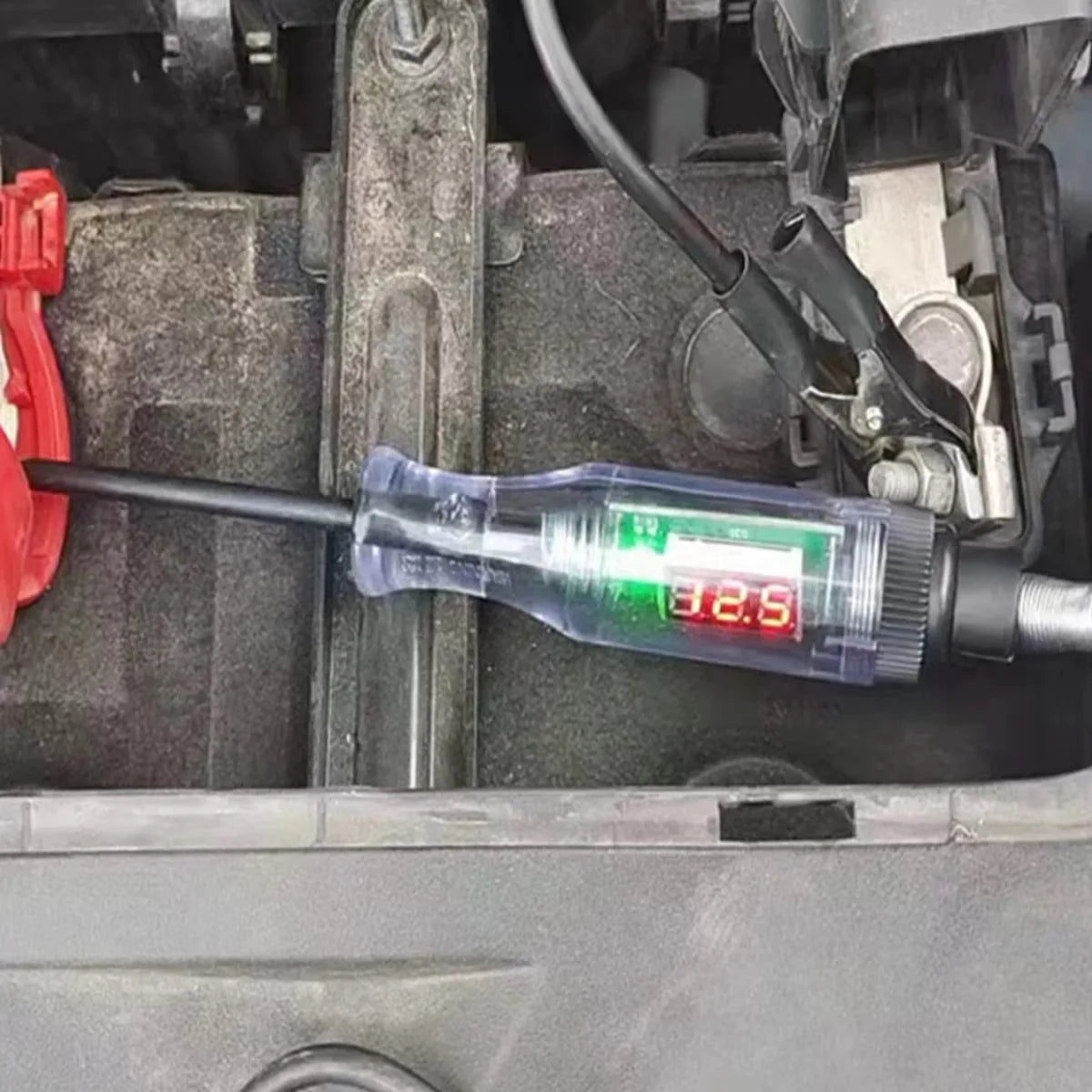 Automotive Test Light – Digital Voltmeter Probe, 5V-90V Range